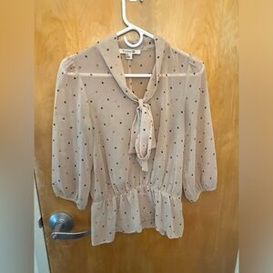Forever 21 Polka Dot Blouse